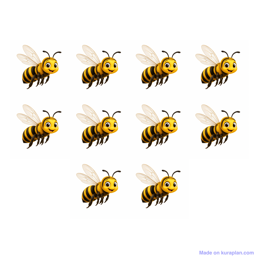 Collection — 10 bees