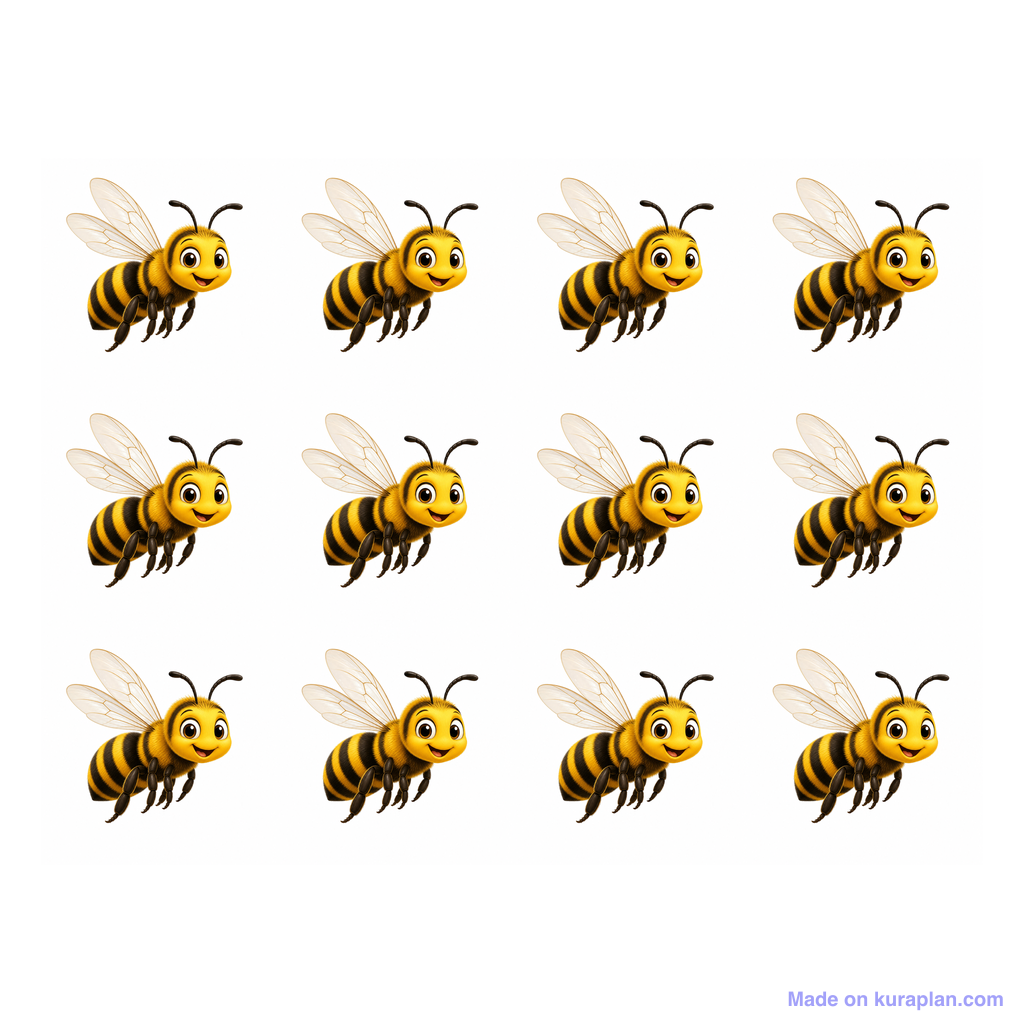 Collection — 12 bees