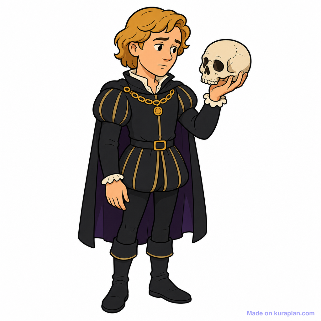 Drama Shakespeare Hamlet Skull