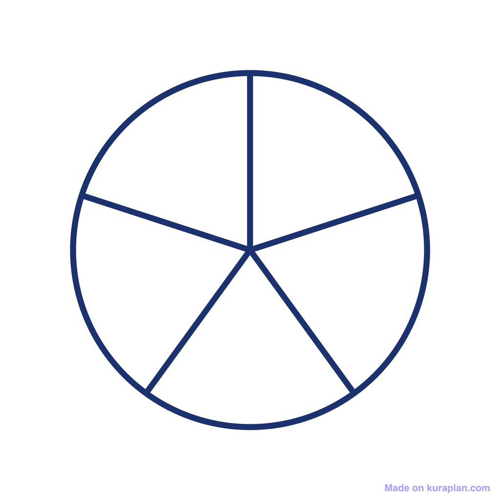 Free Divided Into 5 Clipart for Teachers — 6 Printables | Kuraplan