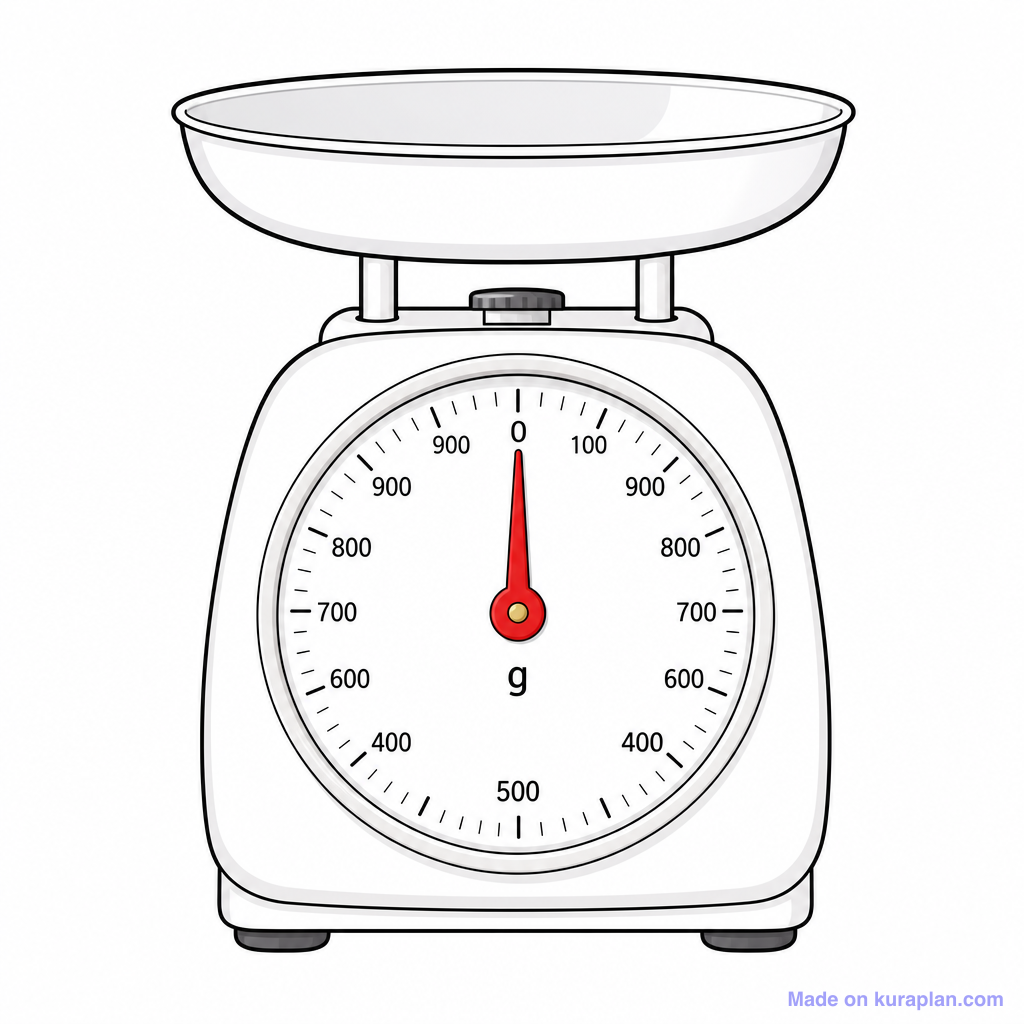 Kitchen Scale Dial