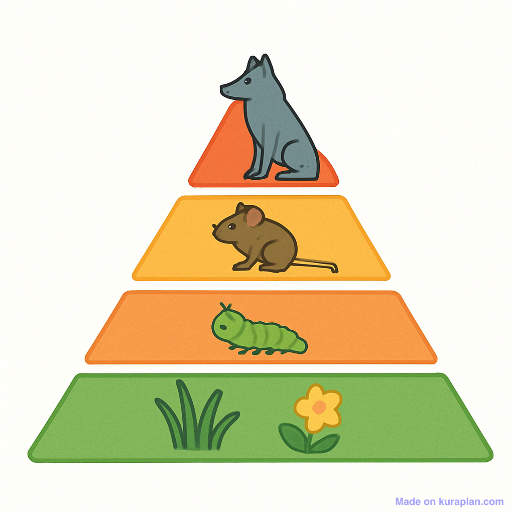 Pyramid Chain Free Food Chain Trophic Pyramid Clipart for Teachers — 1 Printables ...