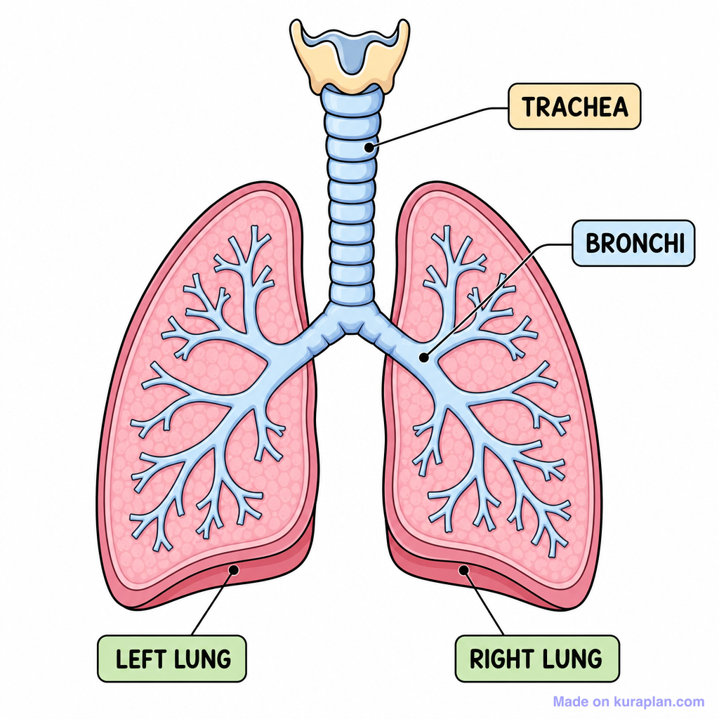 Respiratory System Diagram