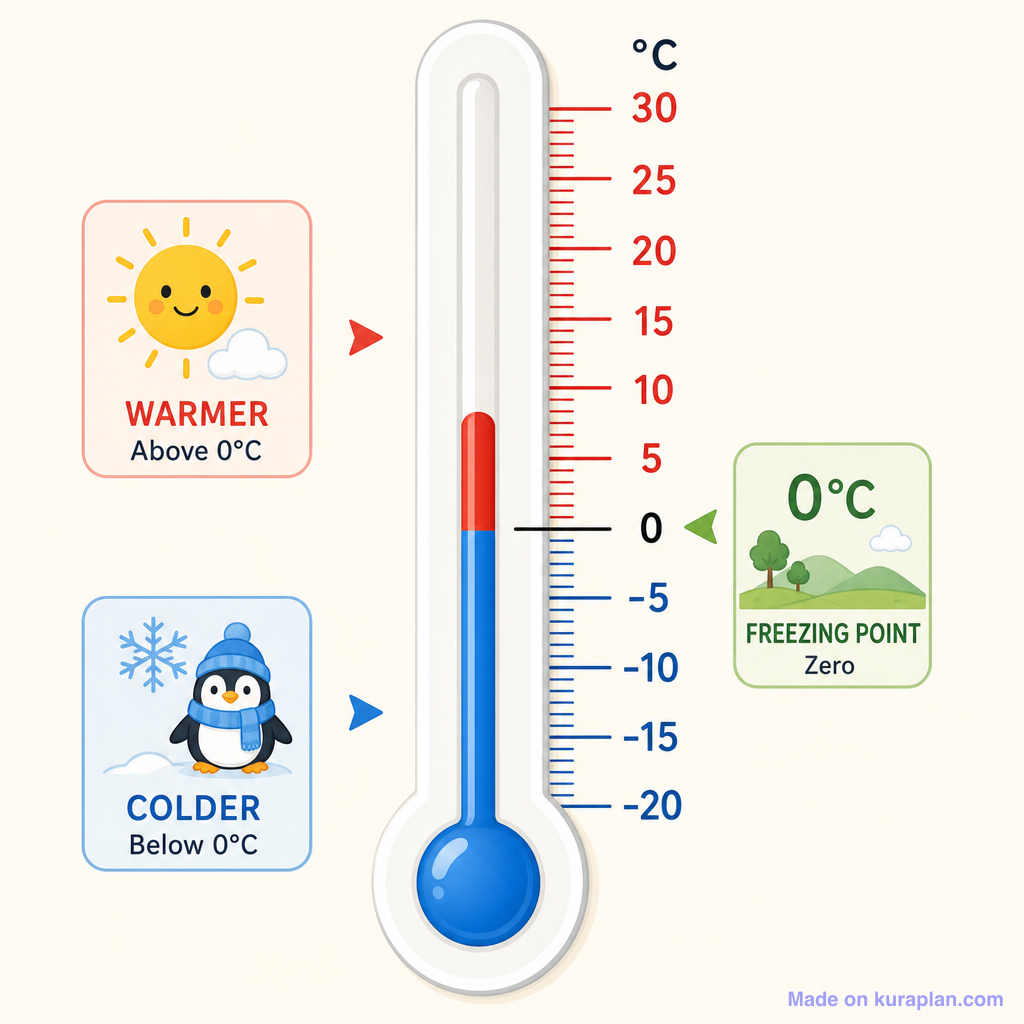 Negative numbers thermometer — Free Printable Diagram for Teachers ...