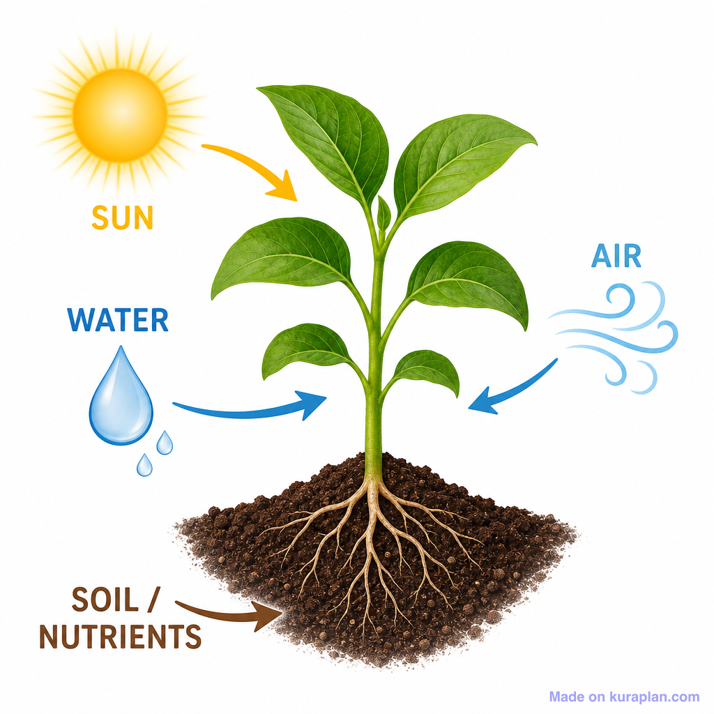 Plant Needs Diagram