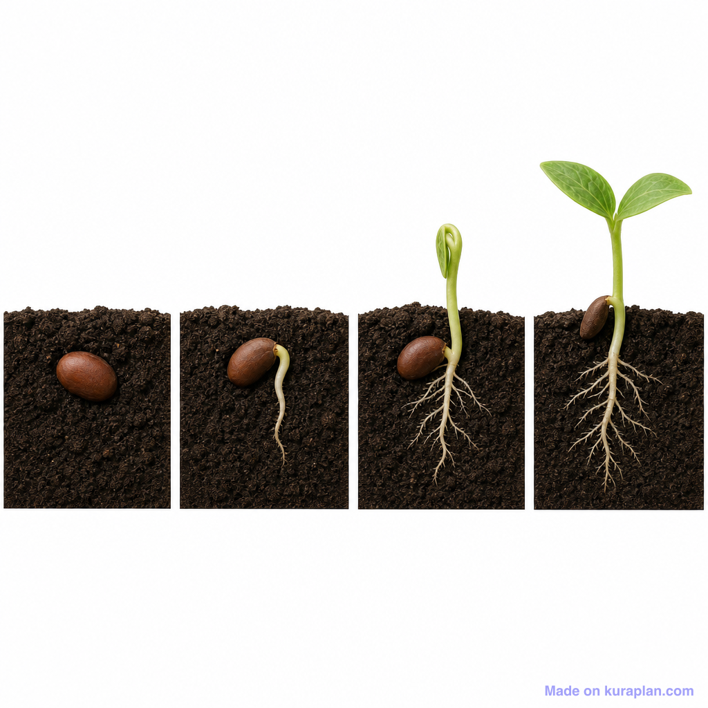 Seed Germination 4 Stage