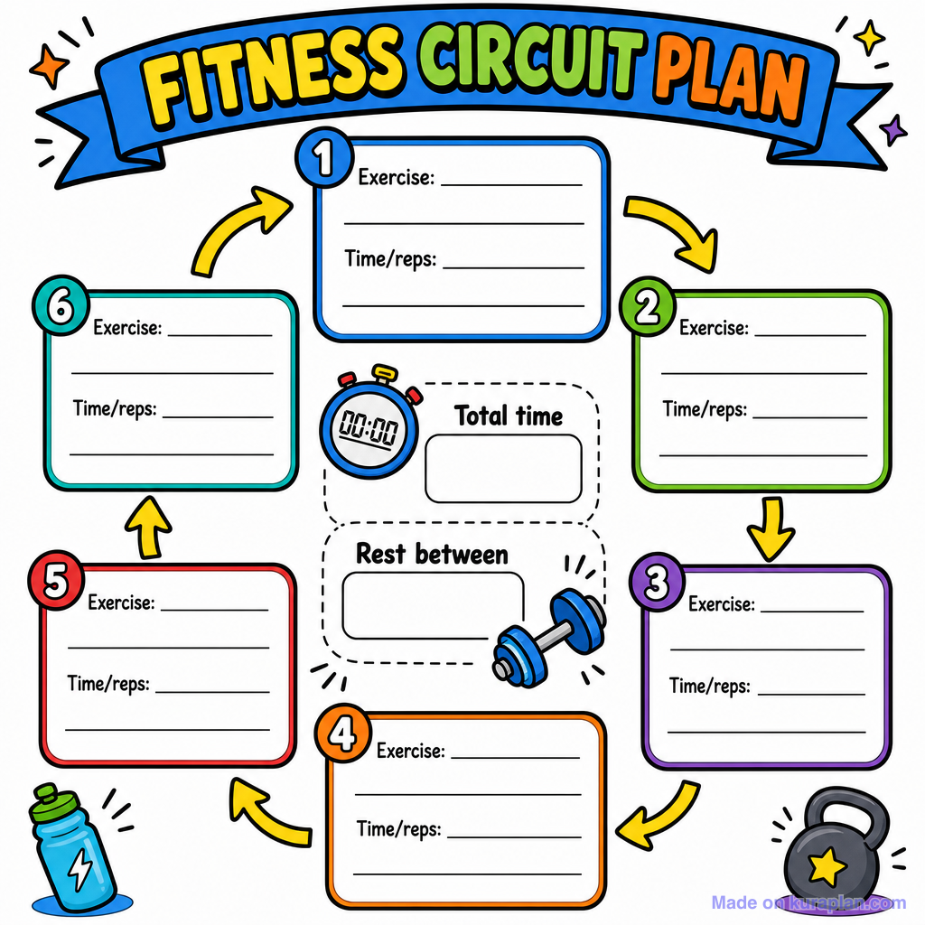 Fitness Circuit Planner