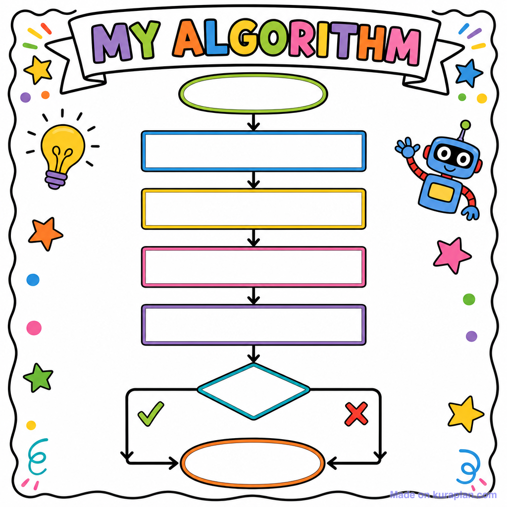 Algorithm Flowchart Blank