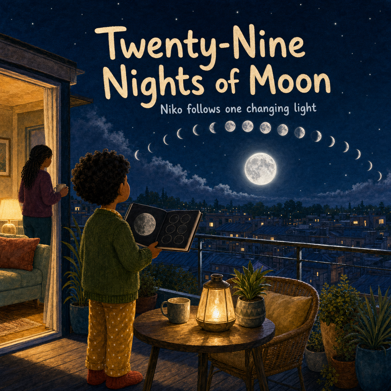 Twenty-Nine Nights of Moon — Niko follows one changing light