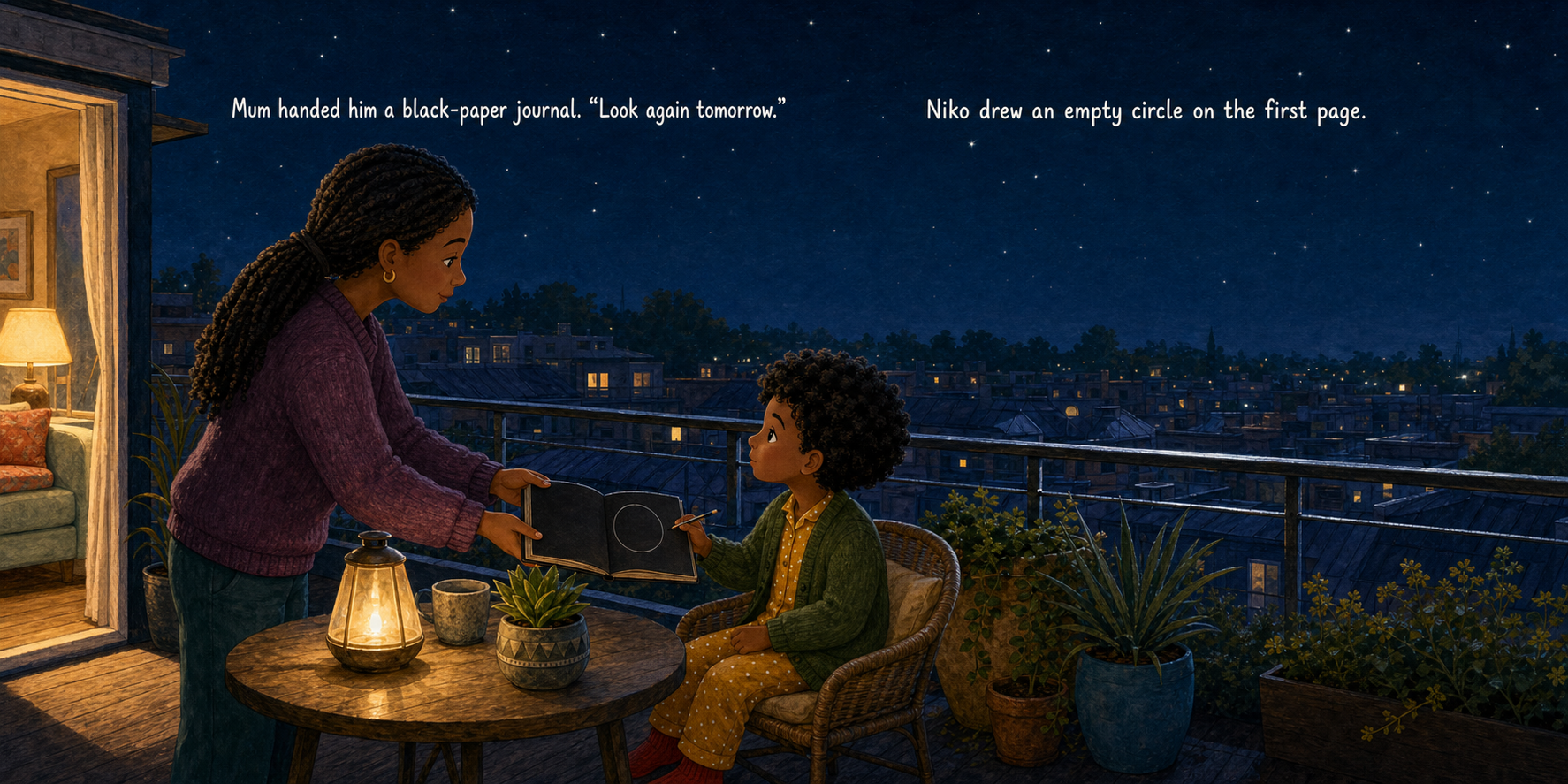 Twenty-Nine Nights of Moon — Niko follows one changing light