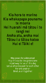Our Morning Karakia