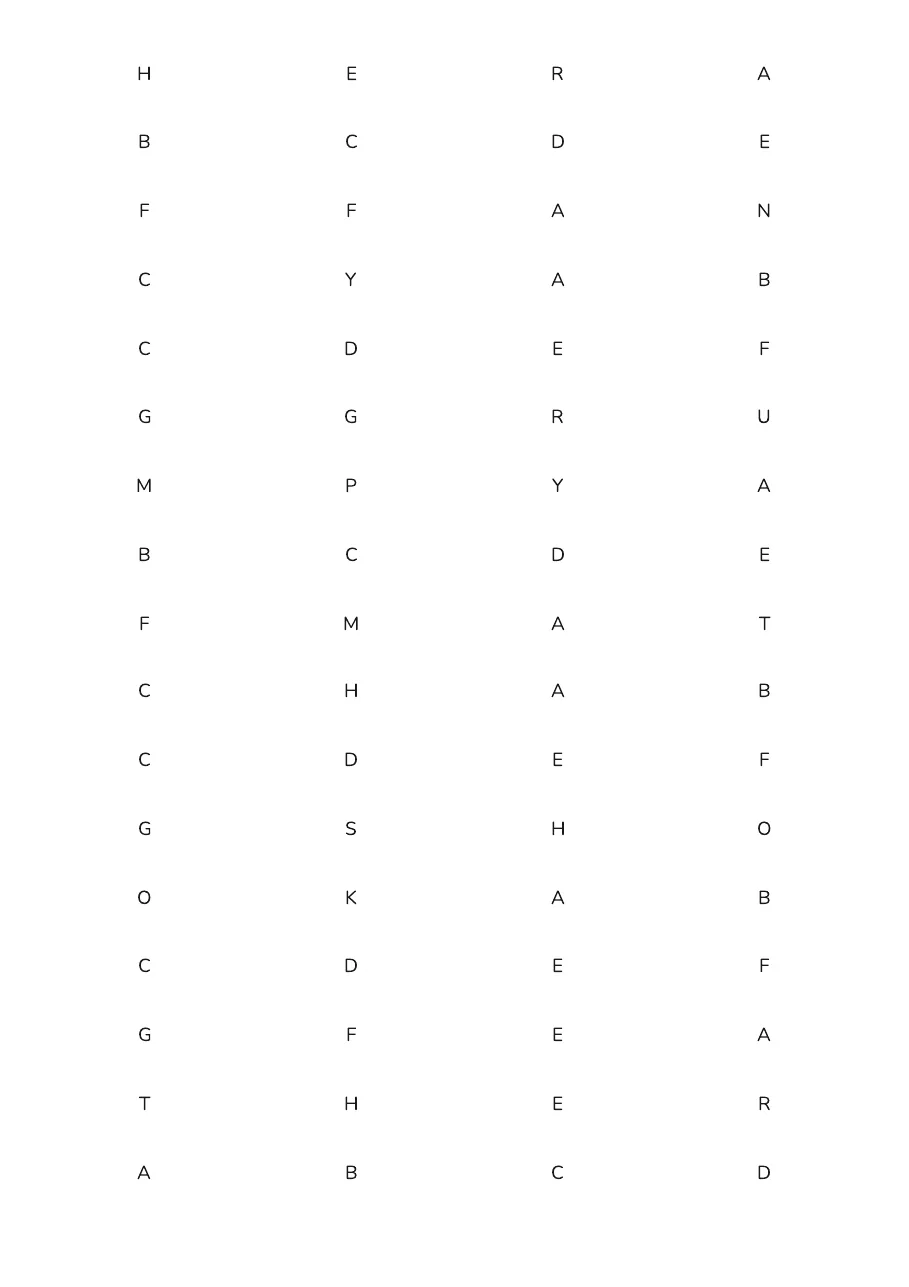Phonics Plus Set D Word Search, page 2 of 4