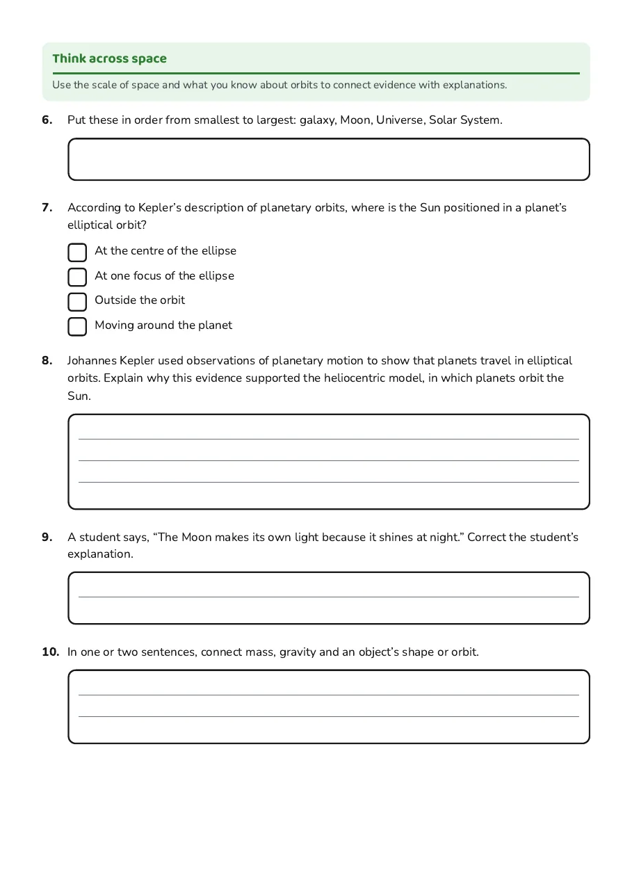 Planet Earth Synthesis Grid, page 2 of 2: Think across space