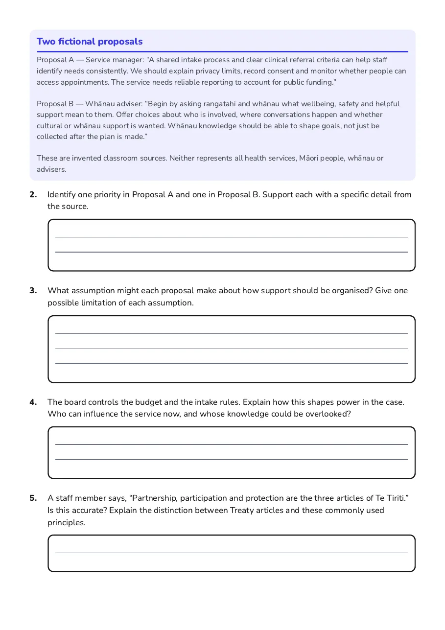 Bicultural Integration in Practice, page 2 of 4: Two fictional proposals