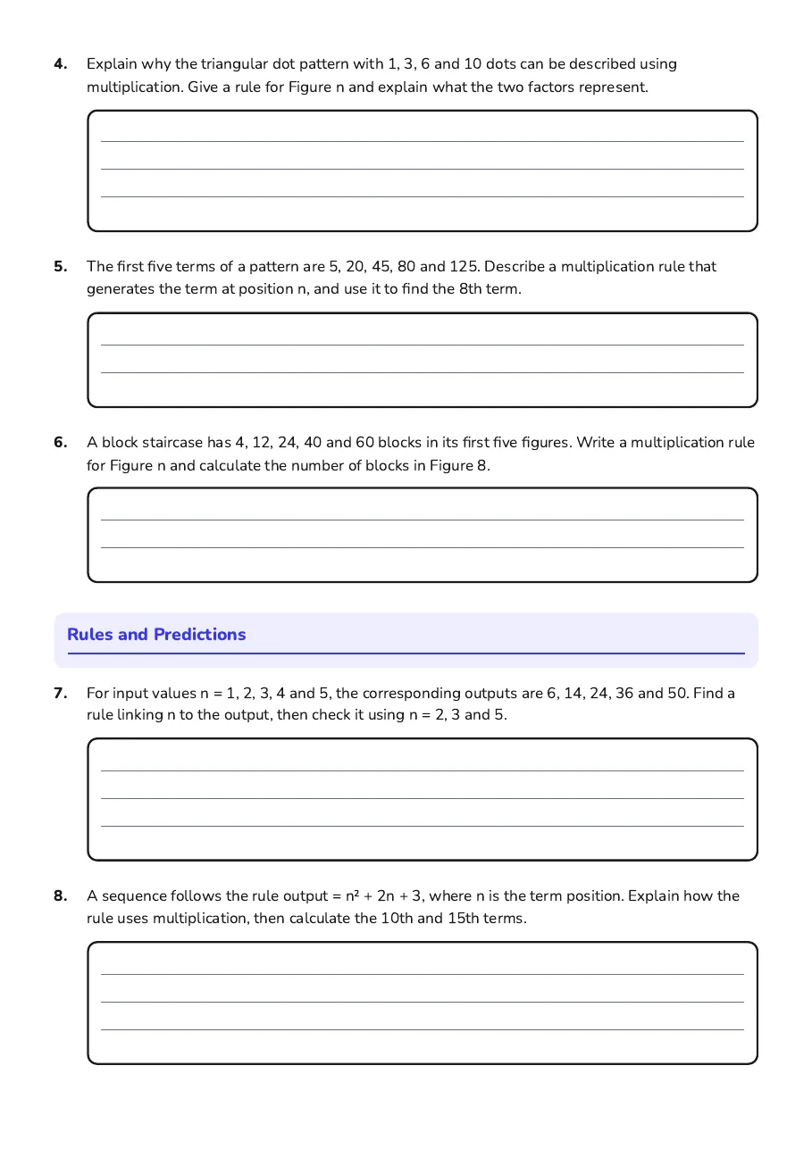 Multiples Pattern Analysis, page 2 of 3: Rules and Predictions