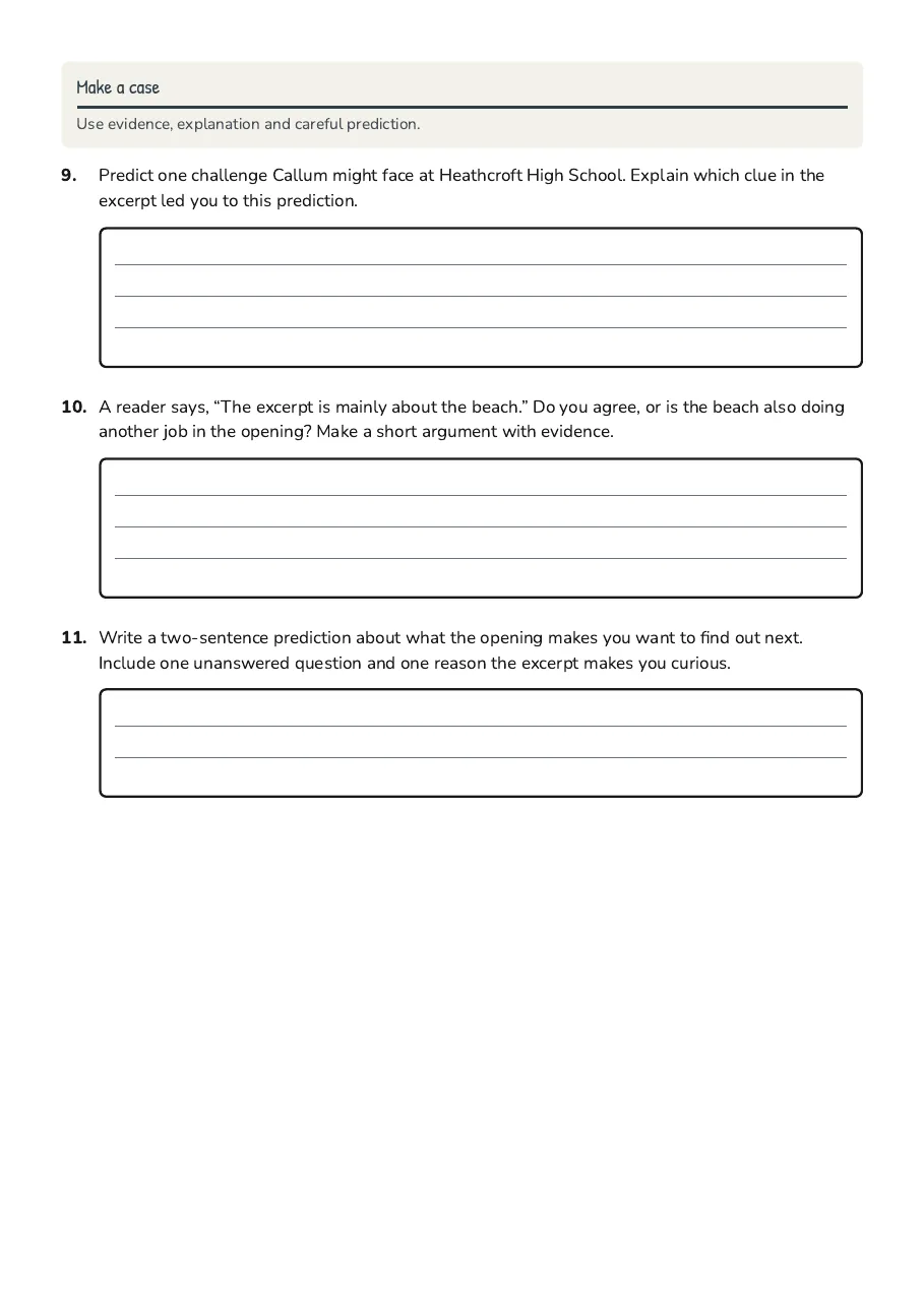Noughts and Crosses Prologue, page 3 of 3: Make a case