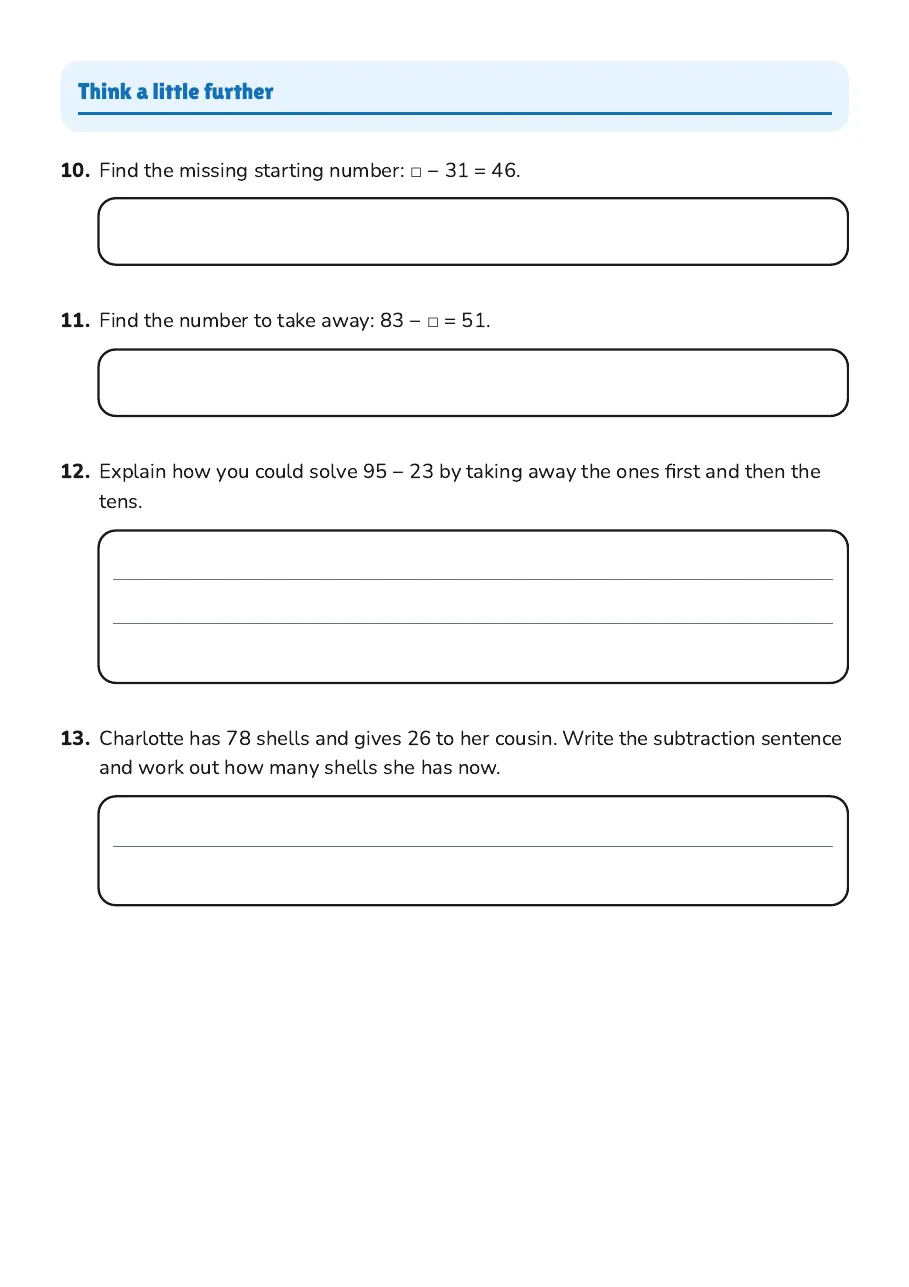 Subtraction Without Renaming, page 3 of 3: Think a little further