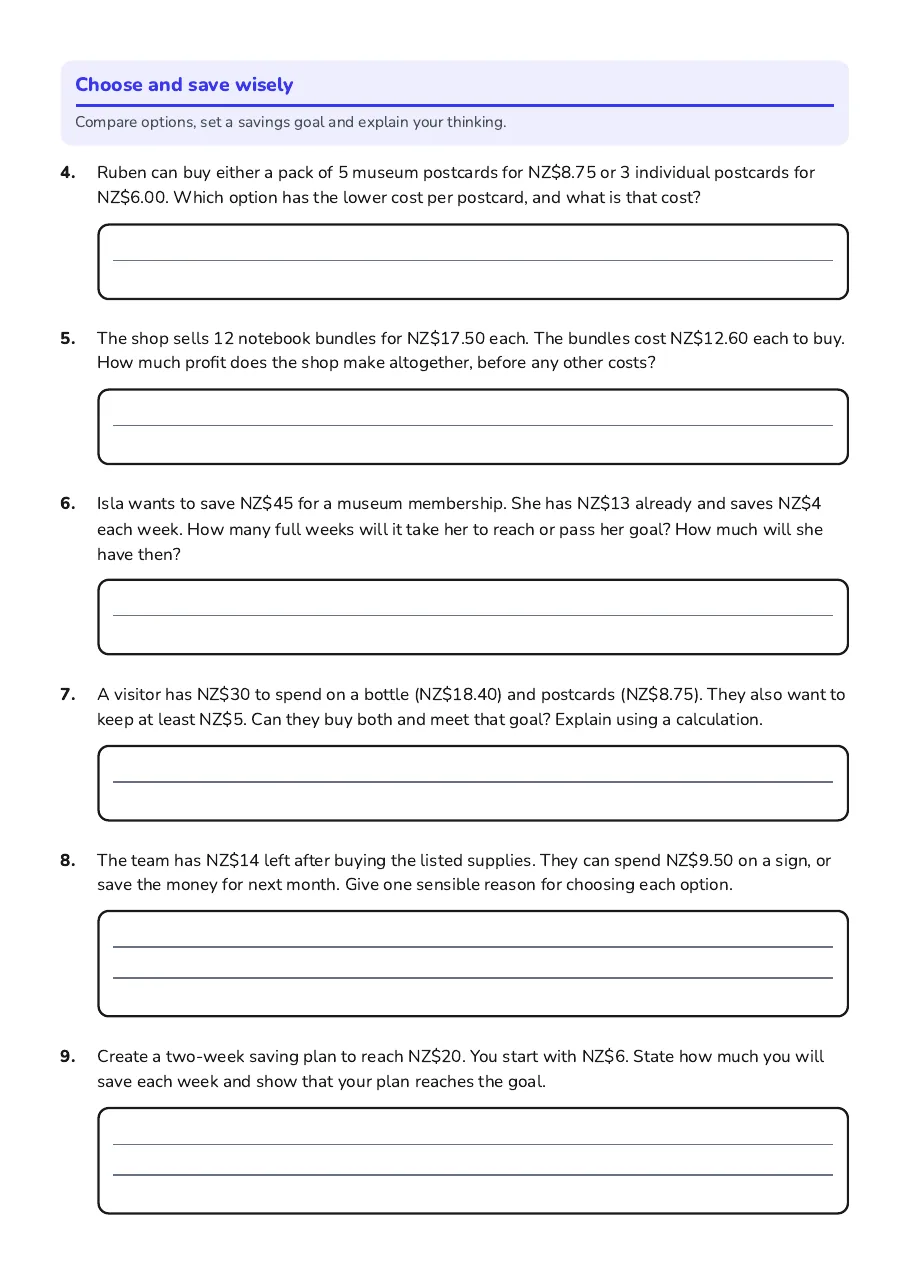 Money Management Basics, page 2 of 2: Choose and save wisely