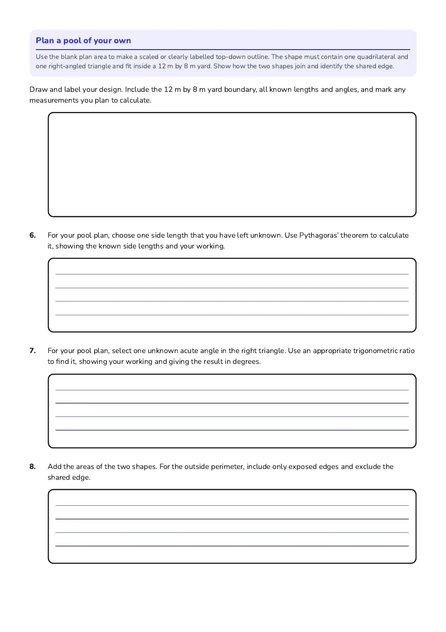 Compound Pool Design, page 2 of 3: Plan a pool of your own