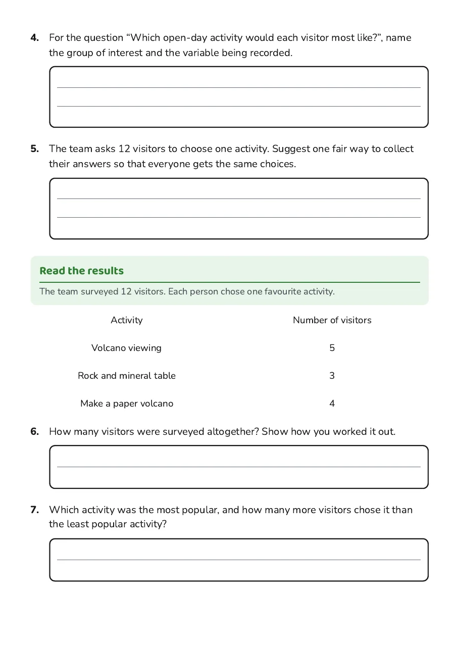Christmas Data Investigations Introduction, page 2 of 3: Read the results