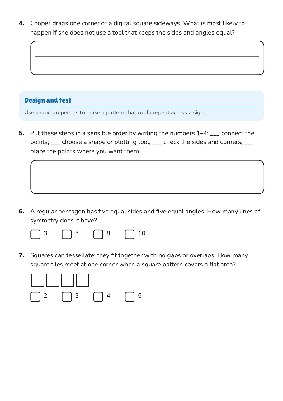 Digital Shape Creation, page 2 of 3: Design and test