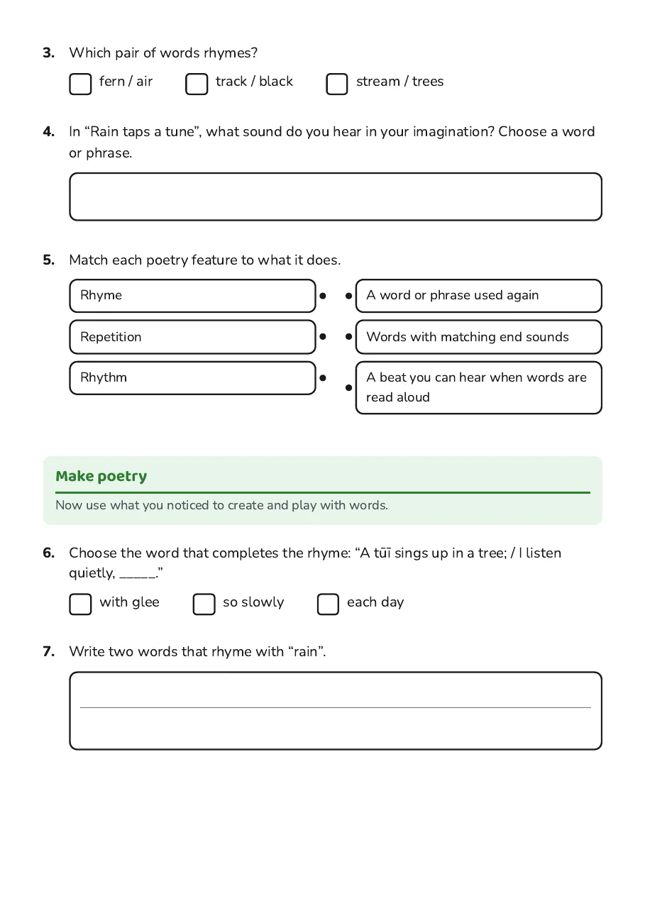 Poetry Features Introduction, page 2 of 3: Make poetry